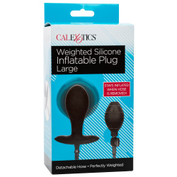 Calexotics Plug gonflable lesté Weighted Inflatable 8.5 x 4cm